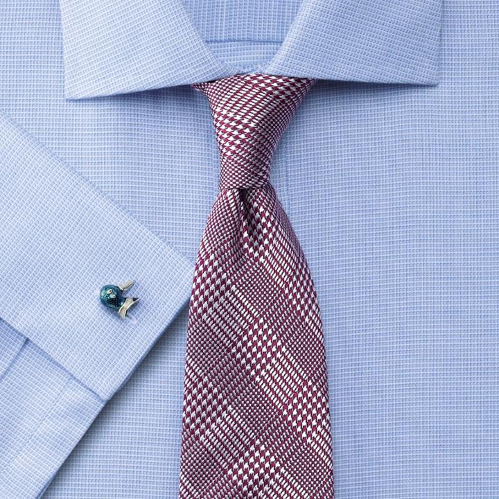 Charles Tyrwhitt Charles Tyrwhitt Berry Silk Classic Prince Of Wales Check Tie