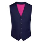 Charles Tyrwhitt Charles Tyrwhitt Royal Blue Claredone Twill Classic Fit Business Suit Vest (48)