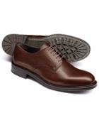 Charles Tyrwhitt Charles Tyrwhitt Brown Otterham Derby Shoes Size 11.5