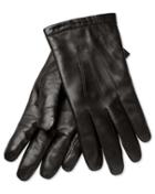  Black Leather Gloves Size Medium By Charles Tyrwhitt
