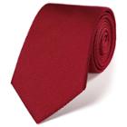 Charles Tyrwhitt Charles Tyrwhitt Classic Plain Red Tie