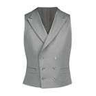 Charles Tyrwhitt Charles Tyrwhitt Classic Fit Grey Wool Morning Suit Vest (38)