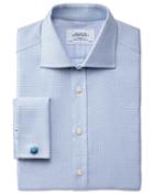 Charles Tyrwhitt Charles Tyrwhitt Classic Fit Semi-cutaway Collar Regency Weave Sky Shirt