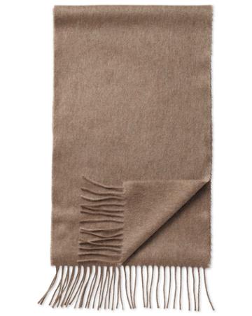 Charles Tyrwhitt Fawn Cashmere And Merino Scarf By Charles Tyrwhitt