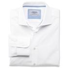 Charles Tyrwhitt Charles Tyrwhitt White Business Casual Semi-spread Slim Fit Shirt (14.5 - 33)