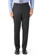 Charles Tyrwhitt Charcoal Classic Fit Birdseye Travel Suit Wool Pants Size W30 L38 By Charles Tyrwhitt