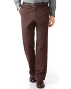 Charles Tyrwhitt Charles Tyrwhitt Brown Classic Fit Flat Front Cotton Chino Pants Size W30 L38