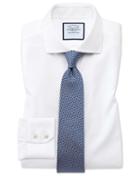 Charles Tyrwhitt Extra Slim Fit Spread Collar Non-iron Cotton Stretch Oxford White Dress Shirt Single Cuff Size 15/33 By Charles Tyrwhitt