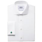 Charles Tyrwhitt Charles Tyrwhitt White Twill Non-iron Spread Slim Fit Shirt (14.5 - 33)