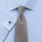 Charles Tyrwhitt Charles Tyrwhitt Black Silk Classic Puppytooth Tie