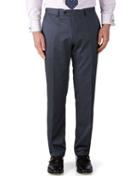 Charles Tyrwhitt Charles Tyrwhitt Airforce Blue Classic Fit Twill Business Suit Trousers