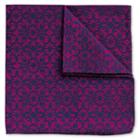 Charles Tyrwhitt Charles Tyrwhitt Luxury Pink Floral Pocket Square