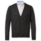 Charles Tyrwhitt Charles Tyrwhitt Charcoal Merino Cardigan (l)