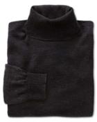 Charles Tyrwhitt Charles Tyrwhitt Charcoal Roll Neck Merino Wool Sweater