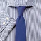 Charles Tyrwhitt Charles Tyrwhitt Slim Fit Non-iron Spread Collar Textured Stripe Blue Shirt