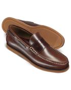 Charles Tyrwhitt Charles Tyrwhitt Brown Oakham Boat Shoes Size 12.5