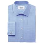 Charles Tyrwhitt Charles Tyrwhitt Sky Prince Of Wales Royal Twill Slim Fit Shirt (14.5 - 32)