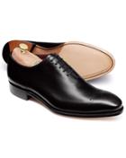 Charles Tyrwhitt Black Wholecut Shoe Size 12 By Charles Tyrwhitt