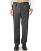 Charles Tyrwhitt Black Stripe Classic Fit Morning Suit Pants Size 32/34 By Charles Tyrwhitt