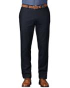 Charles Tyrwhitt Charles Tyrwhitt Navy Extra Slim Fit Flat Front Cotton Chino Pants Size W30 L30