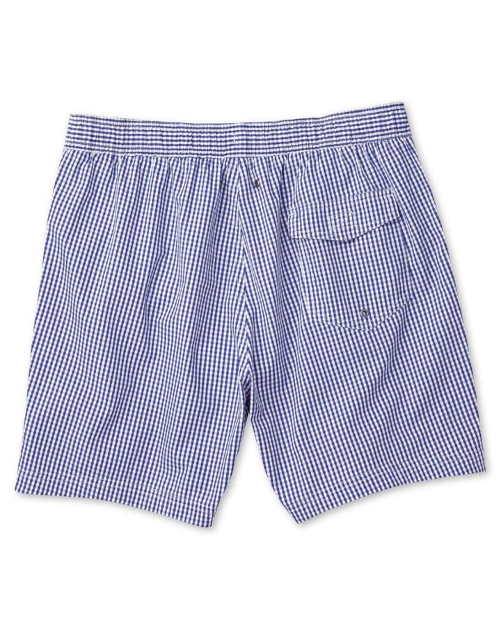 Charles Tyrwhitt Charles Tyrwhitt Blue And White Check Swim Shorts
