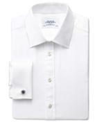 Charles Tyrwhitt Charles Tyrwhitt Classic Fit Pima Cotton Double-faced White Dress Shirt Size 15/33