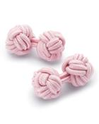  Pink Knot Cufflinks By Charles Tyrwhitt