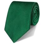 Charles Tyrwhitt Charles Tyrwhitt Classic Plain Green Tie