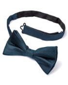 Charles Tyrwhitt Peacock Blue Silk Classic Plain Ready-tied Bow Tie By Charles Tyrwhitt