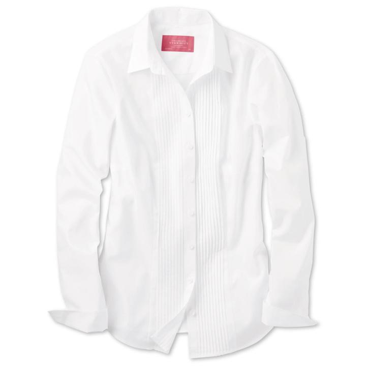 Charles Tyrwhitt Charles Tyrwhitt White Pintuck Detail Shirt (10)