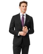  Black Extra Slim Fit Italian Natural Stretch Suit Wool Jacket Size 38 By Charles Tyrwhitt