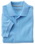 Charles Tyrwhitt Charles Tyrwhitt Classic Fit Sky Pique Polo Shirt