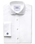 Charles Tyrwhitt Charles Tyrwhitt Classic Fit Spread Collar Non-iron Twill White Shirt