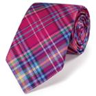 Charles Tyrwhitt Charles Tyrwhitt Luxury Special Warp Check Jermyn Street Geometric Tie