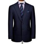 Charles Tyrwhitt Charles Tyrwhitt Navy Slim Fit City Stripe Suit Wool Jacket Size 38