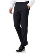  Midnight Blue Slim Fit Tuxedo Wool Pants Size W32 L32 By Charles Tyrwhitt