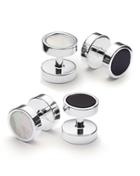  Mother-of-pearl And Onyx Evening Studs By Charles Tyrwhitt