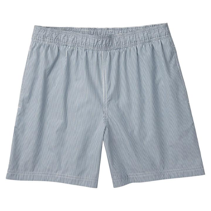 Charles Tyrwhitt Charles Tyrwhitt Washed Navy And White Stripe Swim Shorts (l)