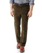  Olive Slim Fit Jumbo Cord Trousers Size W30 L32 By Charles Tyrwhitt