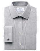 Charles Tyrwhitt Charles Tyrwhitt Classic Fit Non-iron Grey Cotton Dress Shirt Size 15/33