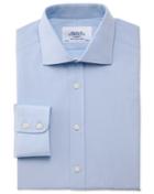 Charles Tyrwhitt Charles Tyrwhitt Extra Slim Fit Semi-spread Collar Stretch Sky Blue Cotton Dress Shirt Size 15.5/33