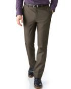 Charles Tyrwhitt Charles Tyrwhitt Brown Extra Slim Fit Stretch Cavalry Twill Cotton Chino Pants Size W30 L34