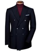 Charles Tyrwhitt Classic Fit Navy Double Breasted Wool Perfect Wool Blazer Size 40 By Charles Tyrwhitt