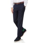  Navy Slim Fit Lightweight Wool Tailored Pants Size W30 L30 By Charles Tyrwhitt