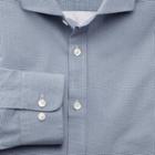 Charles Tyrwhitt Charles Tyrwhitt Classic Fit Navy Mini Circle Print Cotton Dress Shirt Size Small