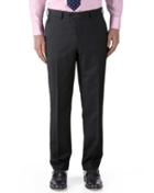 Charles Tyrwhitt Charcoal Classic Fit Twill Business Suit Wool Pants Size W32 L32 By Charles Tyrwhitt