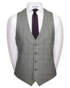  Grey Price Of Wales Adjustable Fit Panama Business Suit Wool Vests Size W36 By Charles Tyrwhitt