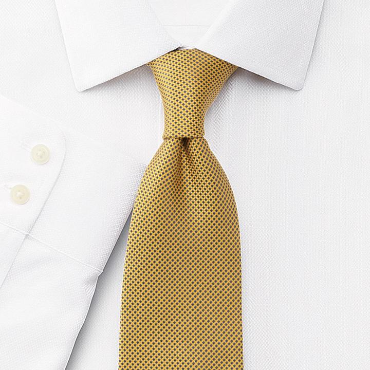 Charles Tyrwhitt Charles Tyrwhitt Slim Fit Non-iron Mini Herringbone White Shirt