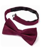 Charles Tyrwhitt Fuchsia Silk Classic Plain Ready-tied Bow Tie By Charles Tyrwhitt