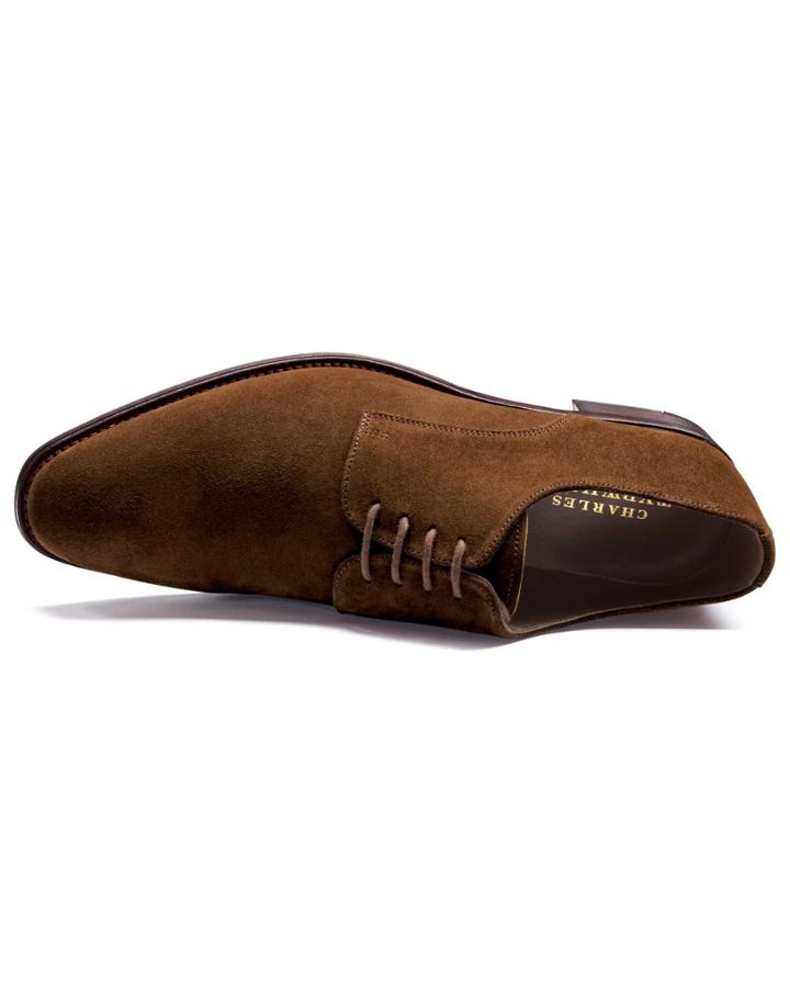 Charles Tyrwhitt Charles Tyrwhitt Brown Grosvenor Suede Derby Shoes